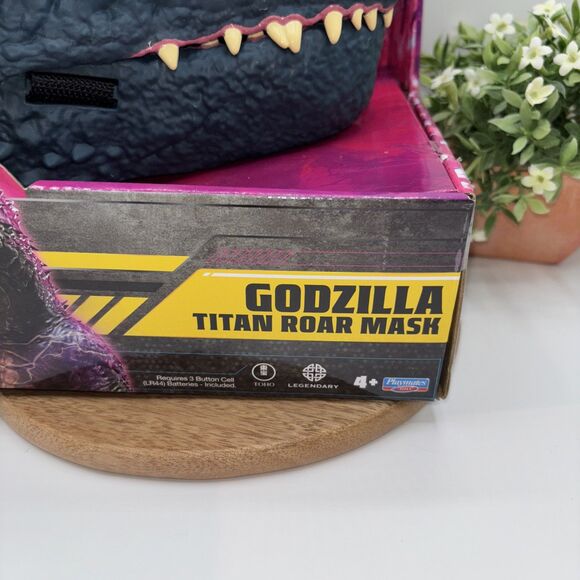 Godzilla x Kong The New Empire Godzilla Titan Roar Mask 2024 Party Halloween NIB - Picture 2 of 9
